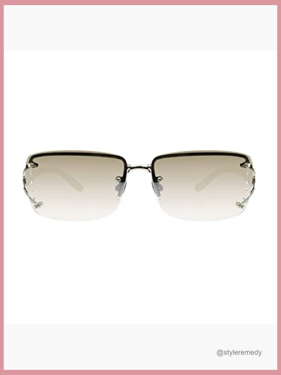 Metal Frame Sunglasses with UV Protection, Oval Shape
